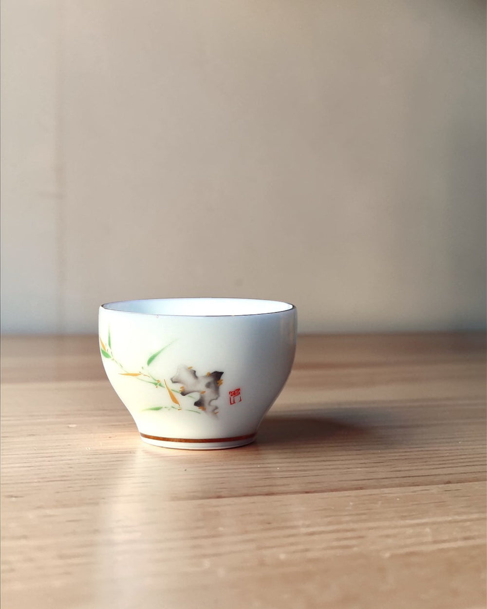 Gong Fu tea cup butter jade small B