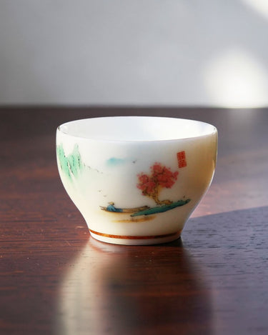 Gong Fu tea cup butter jade small C