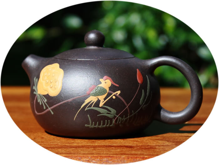 Yixing Zisha teapot Black Xi Shi