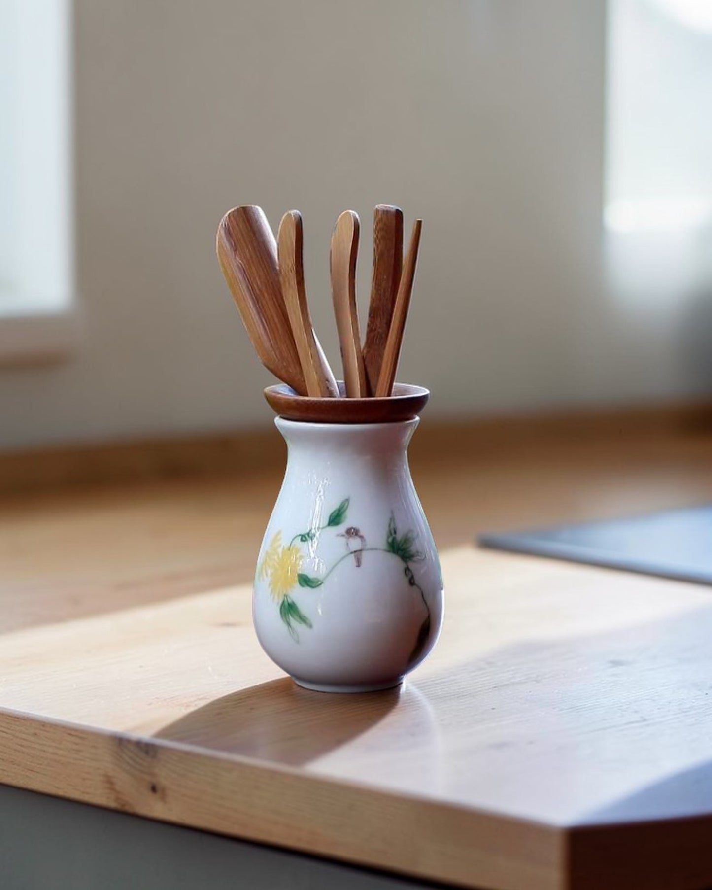 Cha Dao with ceramic holder D