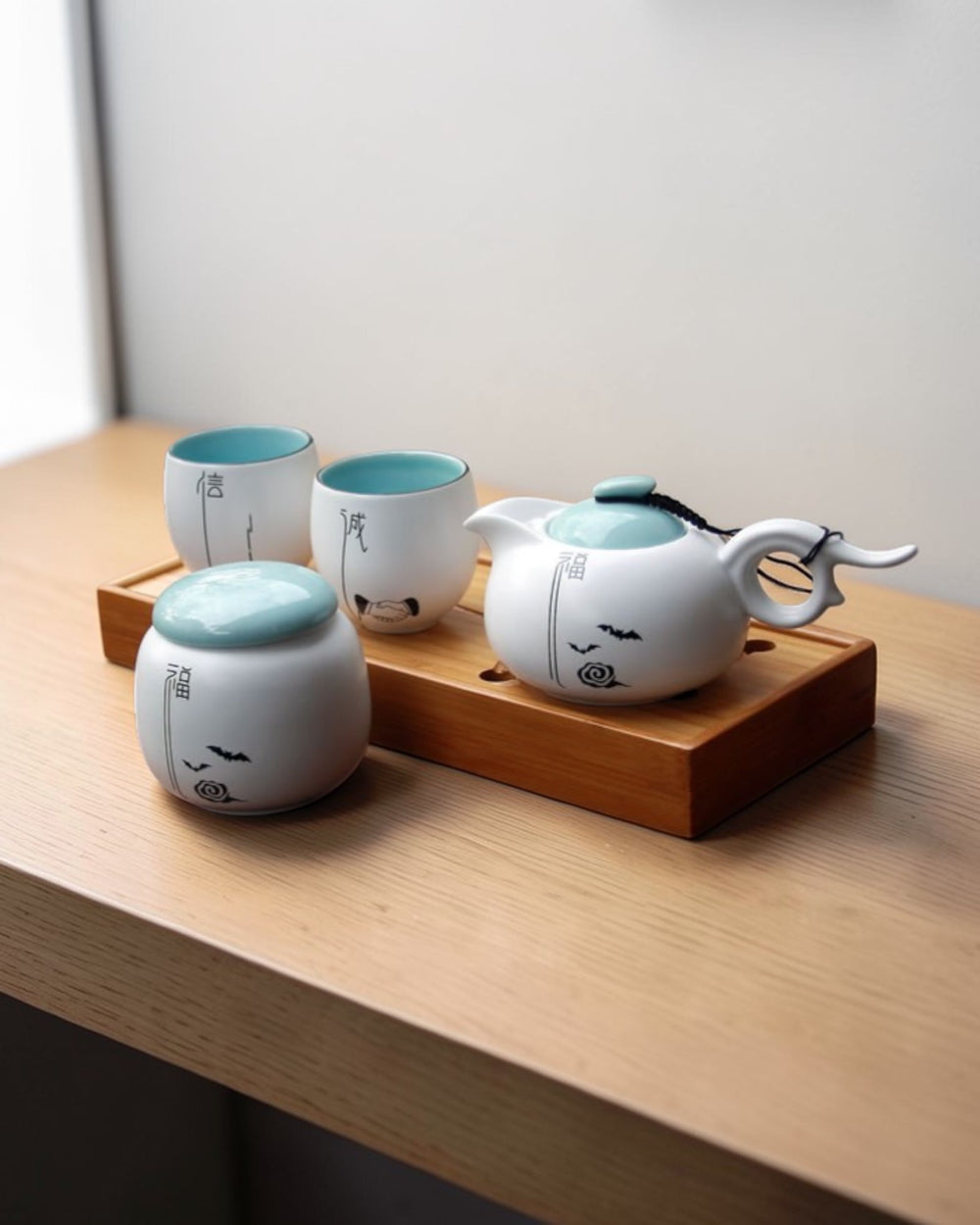 Chinese tea set Buddha series A