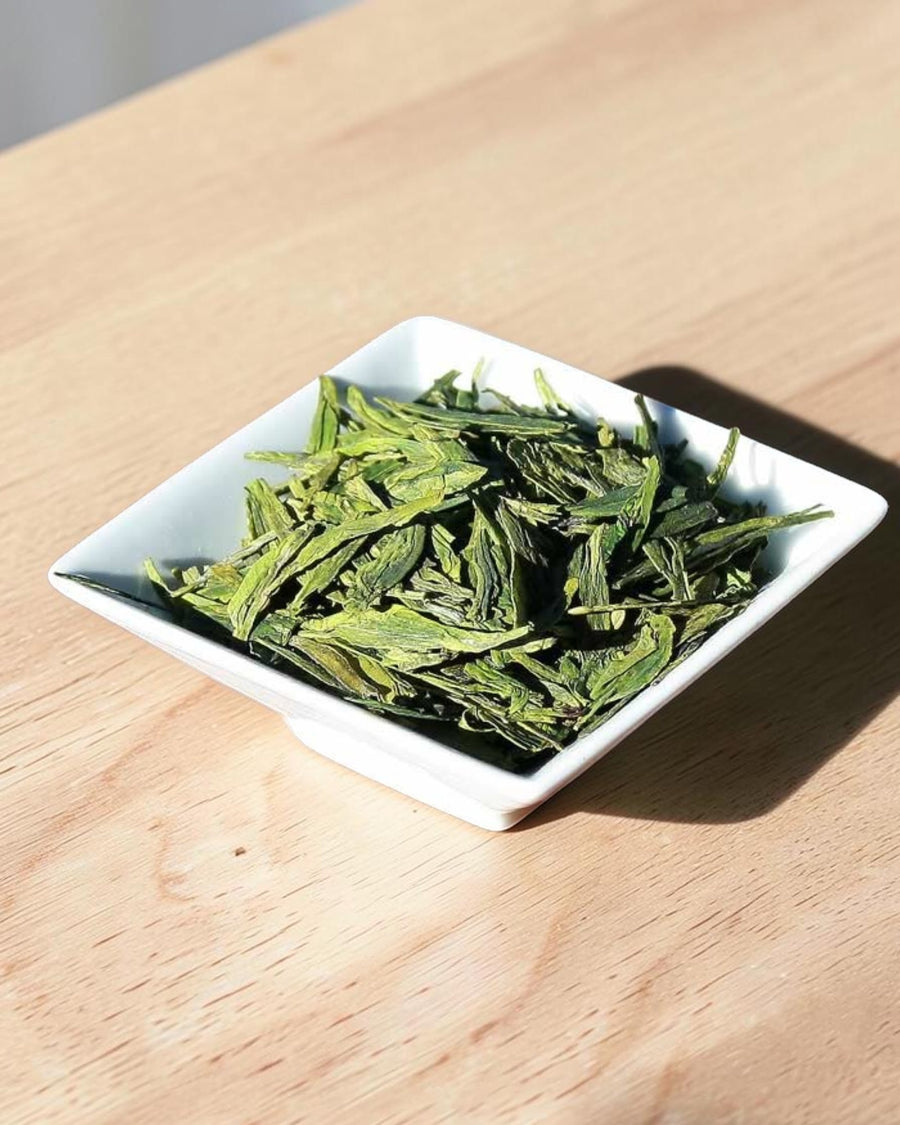 Organic Dragon Well (Long Jing) — Certified Loose Leaf Chinese Green Tea