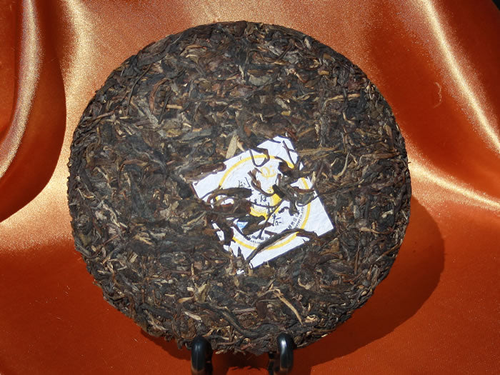 Pu-erh raw cake Gu Hua Cha -2008