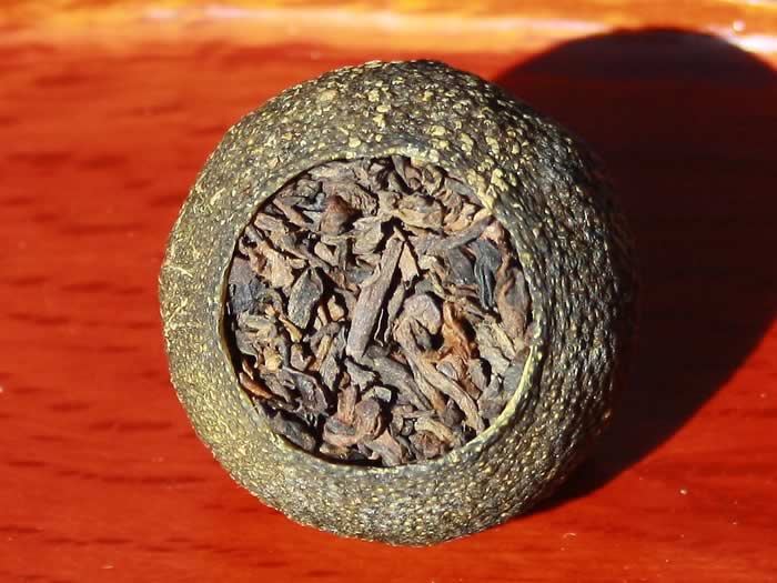 Pu-erh ripened Xiao Qing Gan