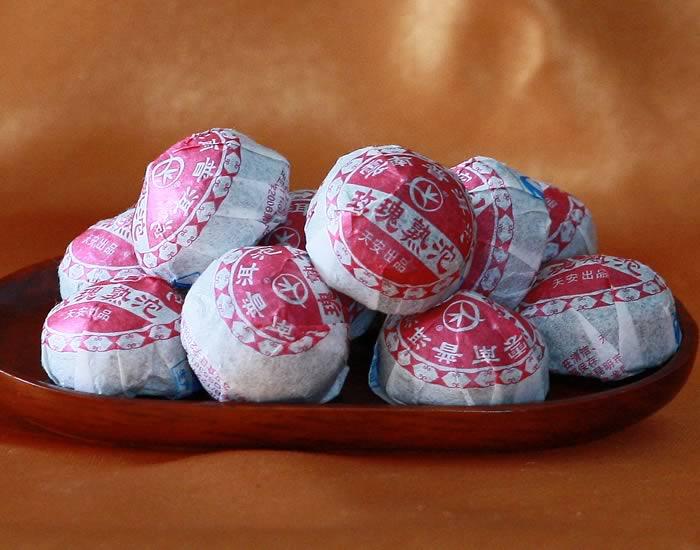 Pu-erh rose mini tuocha- Ripened