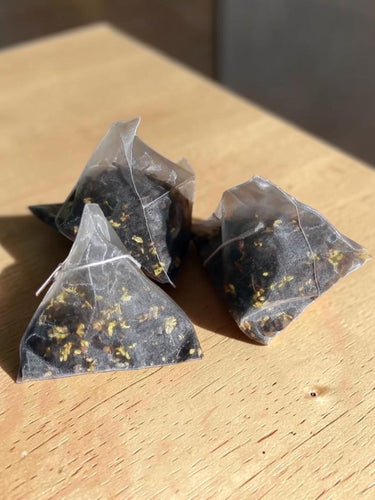 Pu-erh tea bag with Osmanthus