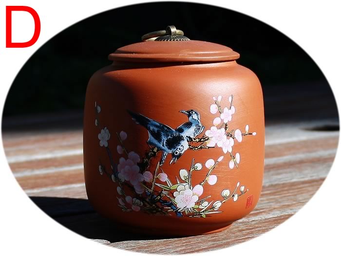 YiXing ZiSha tea canister C