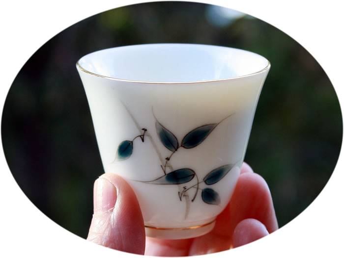 Gong Fu tea cup butter jade B