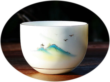 Gong Fu tea cup butter jade D