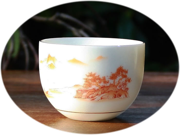Gong Fu tea cup butter jade C