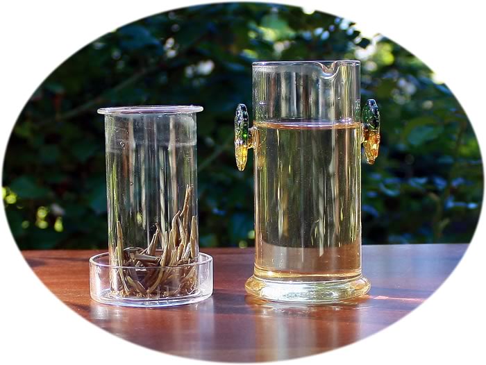 Glass Tea Infuser- Watch your tea Dance!