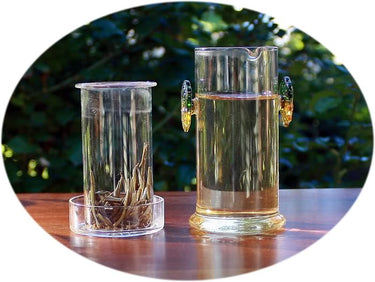 Glass Tea Infuser- Watch your tea Dance!