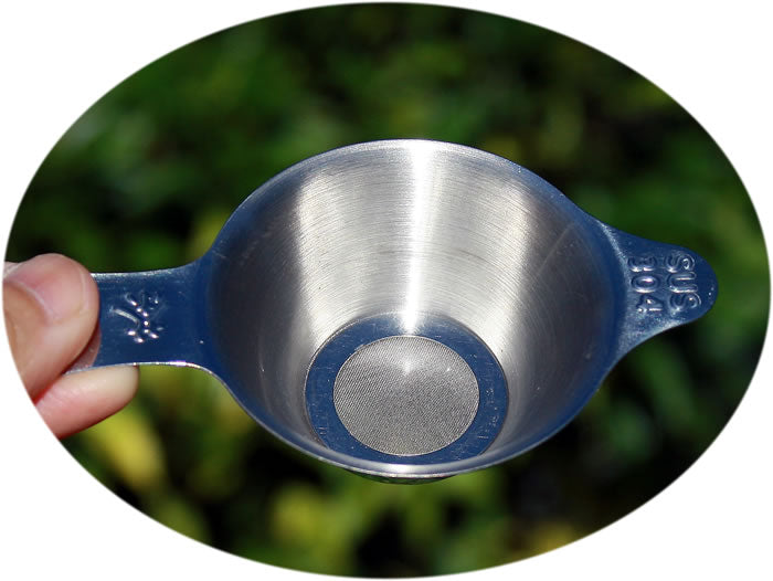 Tea strainer - steel