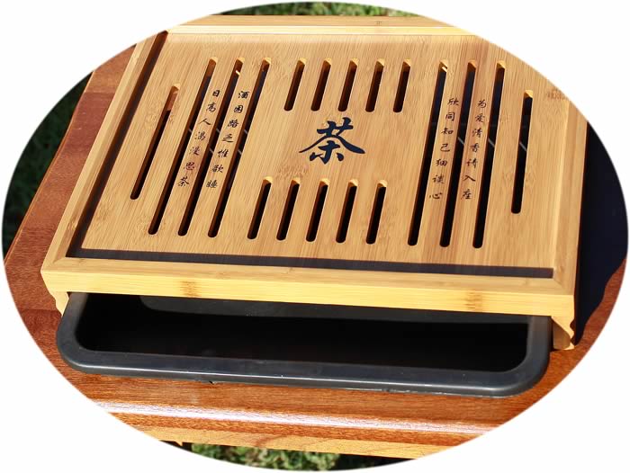 Bamboo Gong-Fu tea tray C