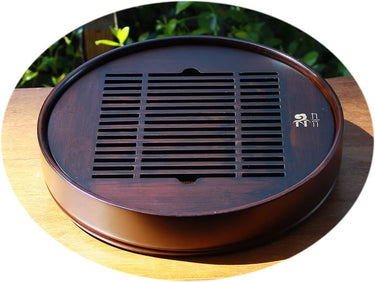Bamboo Gong-Fu tea tray F- Round