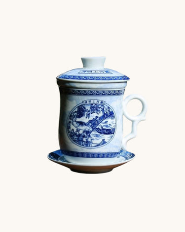 Ceramic tea mug infuser A