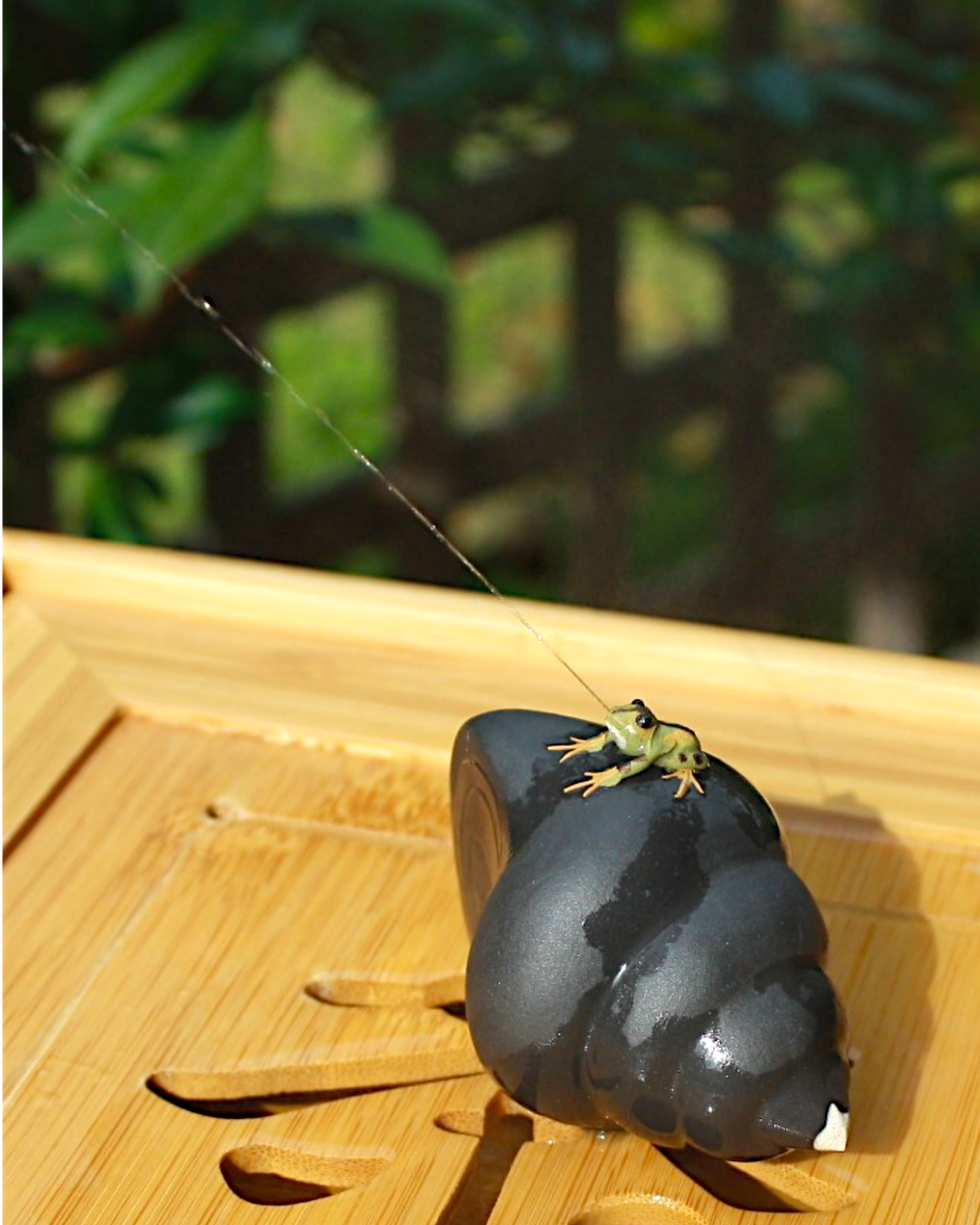 Tea pet frog fountain B