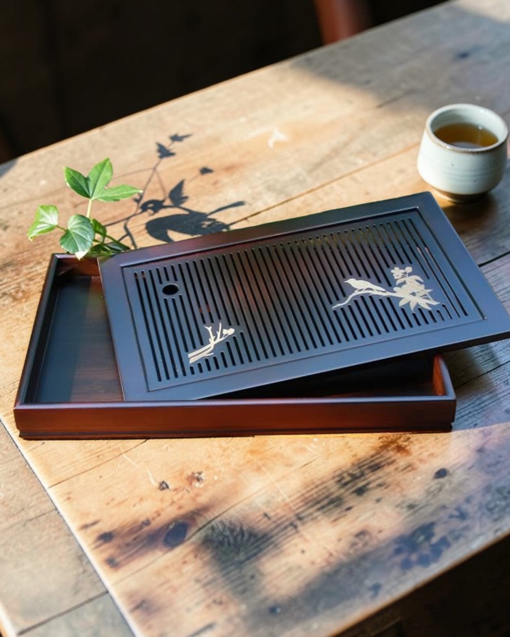 Bamboo Gong-Fu tea tray H
