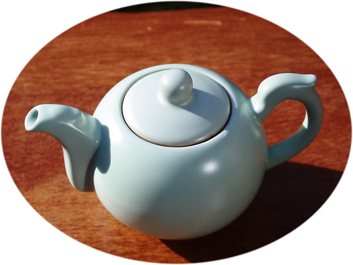 Ru Kiln Chinese teapot A