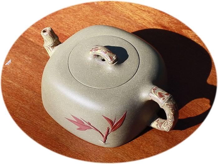 Yixing Zisha teapot Bamboo Hut