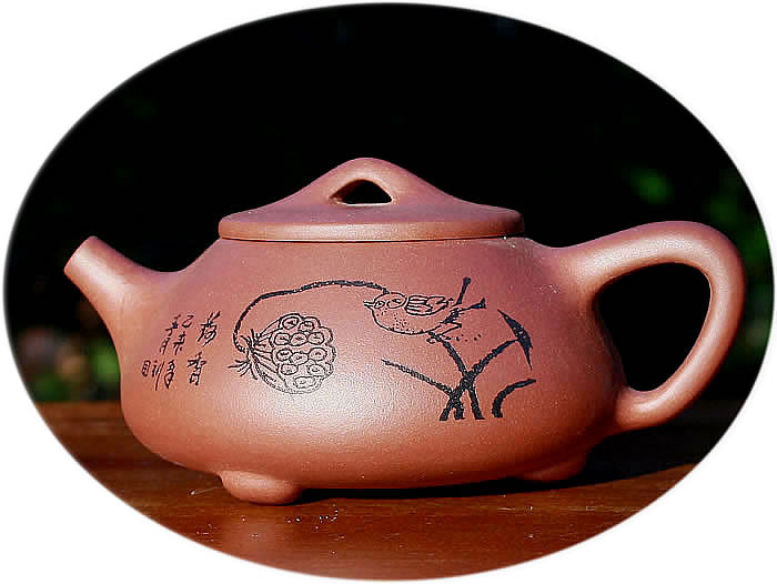 Yixing Zisha teapot Summer Lotus
