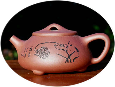 Yixing Zisha teapot Summer Lotus
