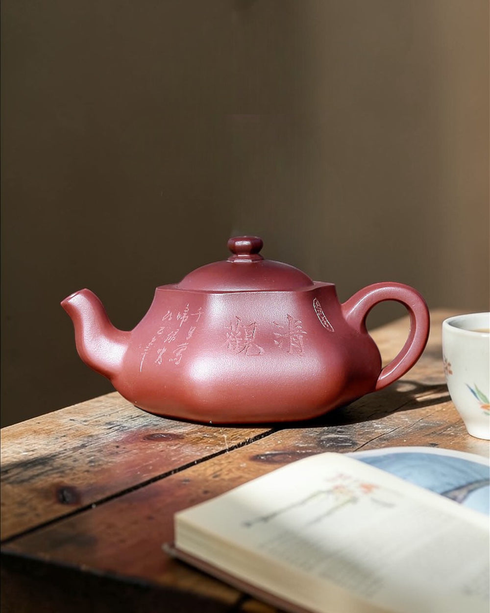 Yixing ZiSha Teapot Dragon Hoard