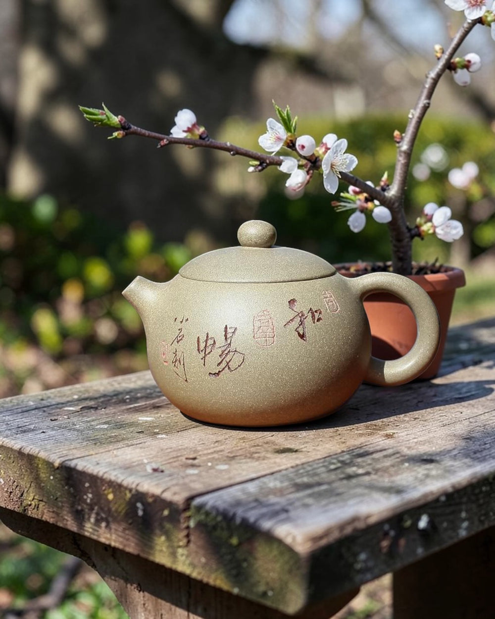 ZiSha Teapot Marble Pearl