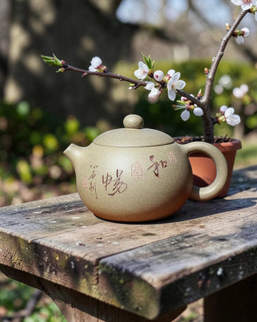 ZiSha Teapot Marble Pearl
