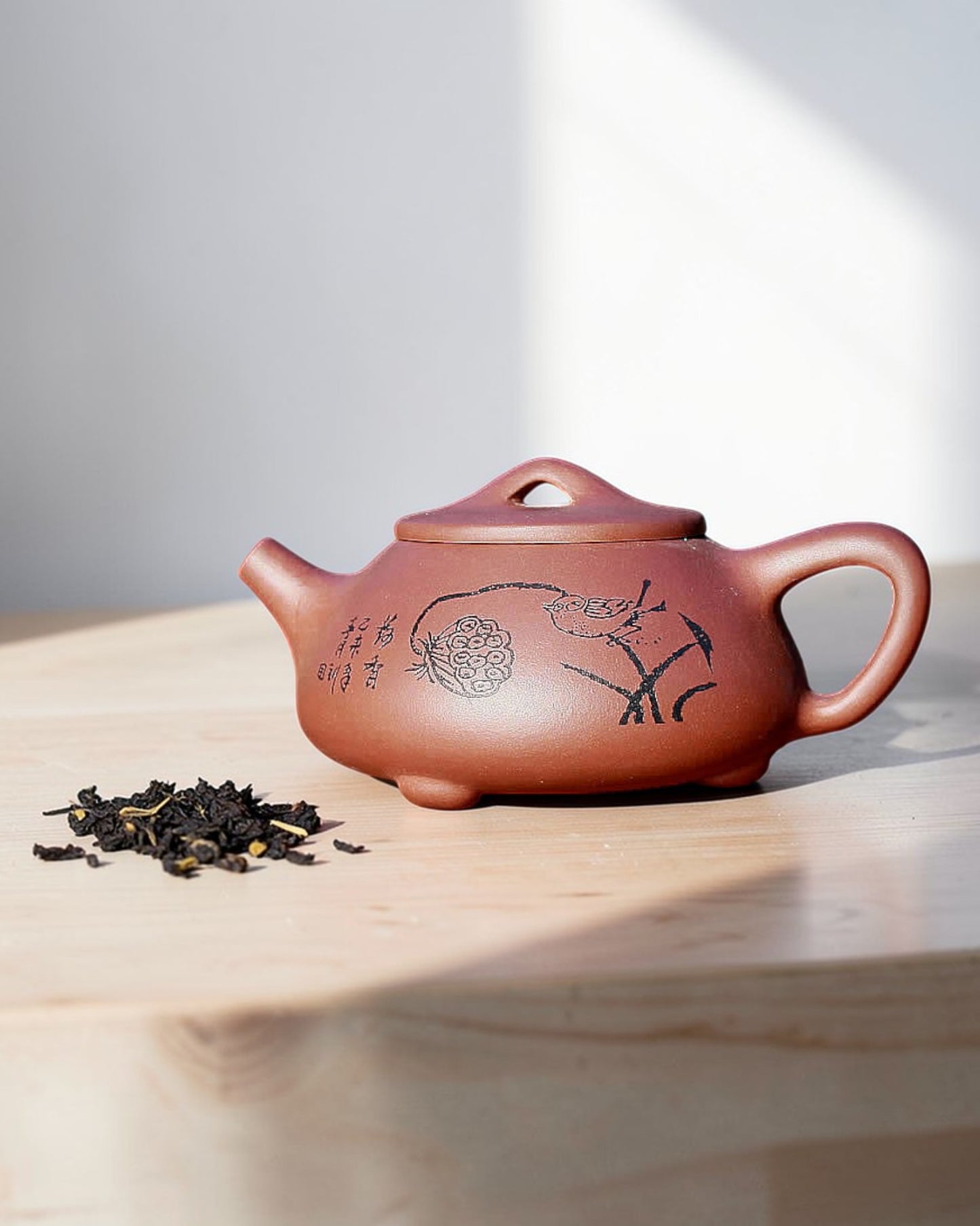 Yixing Zisha teapot Summer Lotus