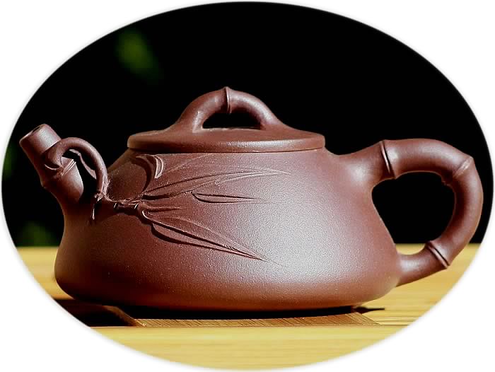 Wealth of Nature ZiNi Purple Clay Teapot |Yixing Zisha Teapot