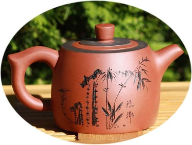 Yixing ZiSha Teapot Spring Swirl
