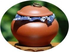 YiXing ZiSha tea canister origin